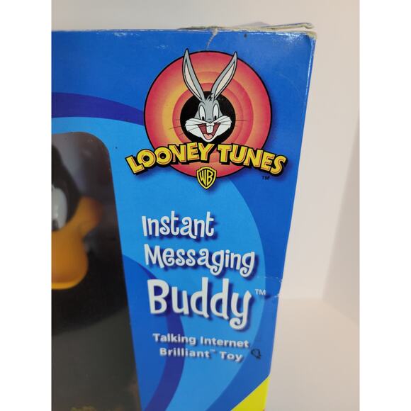 Vintage Looney Tunes Instant Message Buddy Talking Daffy Duck - Picture 2 of 10